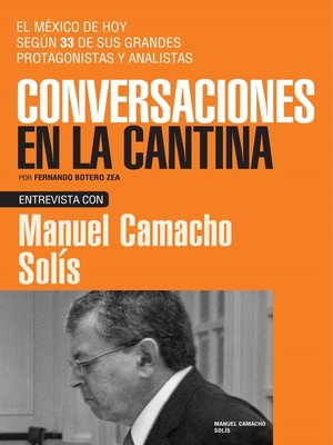 cover image of Manuel Camacho Solís